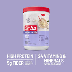 SlimFast uso en receta de pancakes proteicos, versatilidad culinaria