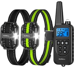 slopehill paquete frontal con mando y collar, muestra componentes y beneficio organizacional