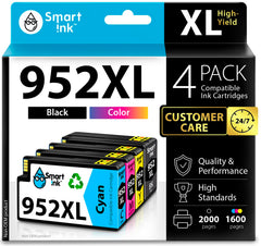 Smart Ink frente del empaque mostrando pack 4 y beneficios de ahorro