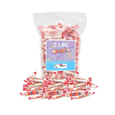 Smarties frente del empaque mostrando bolsa de 2 lb y cantidad
