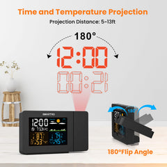SMARTRO sensor remoto SMARTRO para medir temperatura exterior con transmisión inalámbrica