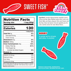 SmartSweets primer plano de textura masticable y color natural