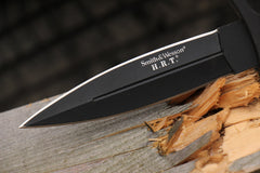 Smith & Wesson SWHRT9B detalle del mango TPE antideslizante para control