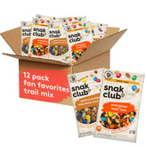 Snak Club frente del empaque mostrando variedad y conveniencia