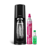 sodastream TERRA frontal mostrando diseño compacto y facilidad de uso