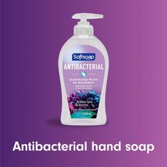 Softsoap detalle de textura líquida que muestra suavidad y fácil enjuague