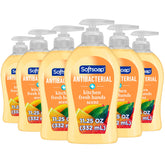 Softsoap frente de botella Kitchen Fresh Hands mostrando diseño y aroma fresco