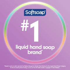 Softsoap pack de seis botellas ideal para reemplazos y varios lavabos