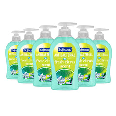 Softsoap frontal del envase con aroma Fresh Citrus y limpieza efectiva