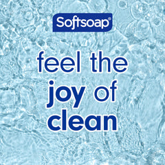 Softsoap textura cremosa del jabón en mano que evidencia hidratación inmediata