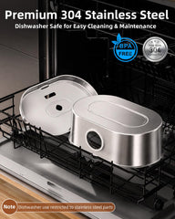 SohoTeco detalle acero inoxidable para higiene y durabilidad