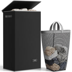 SOLEDI front view with lid showing tidy storage benefit