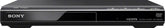 Sony DVPSR510H vista frontal con bandeja y controles, diseño delgado y uso sencillo