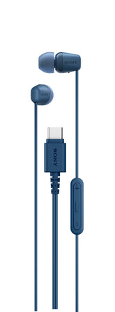 Sony IER-EX15C vista frontal azul, diseño compacto y portátil
