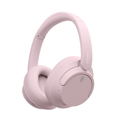 Sony WH-CH720N frontal rosa mostrando diseño liviano y confort