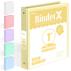 Sooez BinderX frente mostrando cubierta personalizable y organización