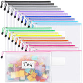 Sooez funda malla frontal mostrando colores y tamaño útil