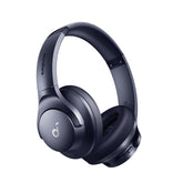 Soundcore Q20i frontal mostrando diseño azul y confort