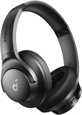 Soundcore Q20i vista frontal mostrando diseño cómodo y aislamiento