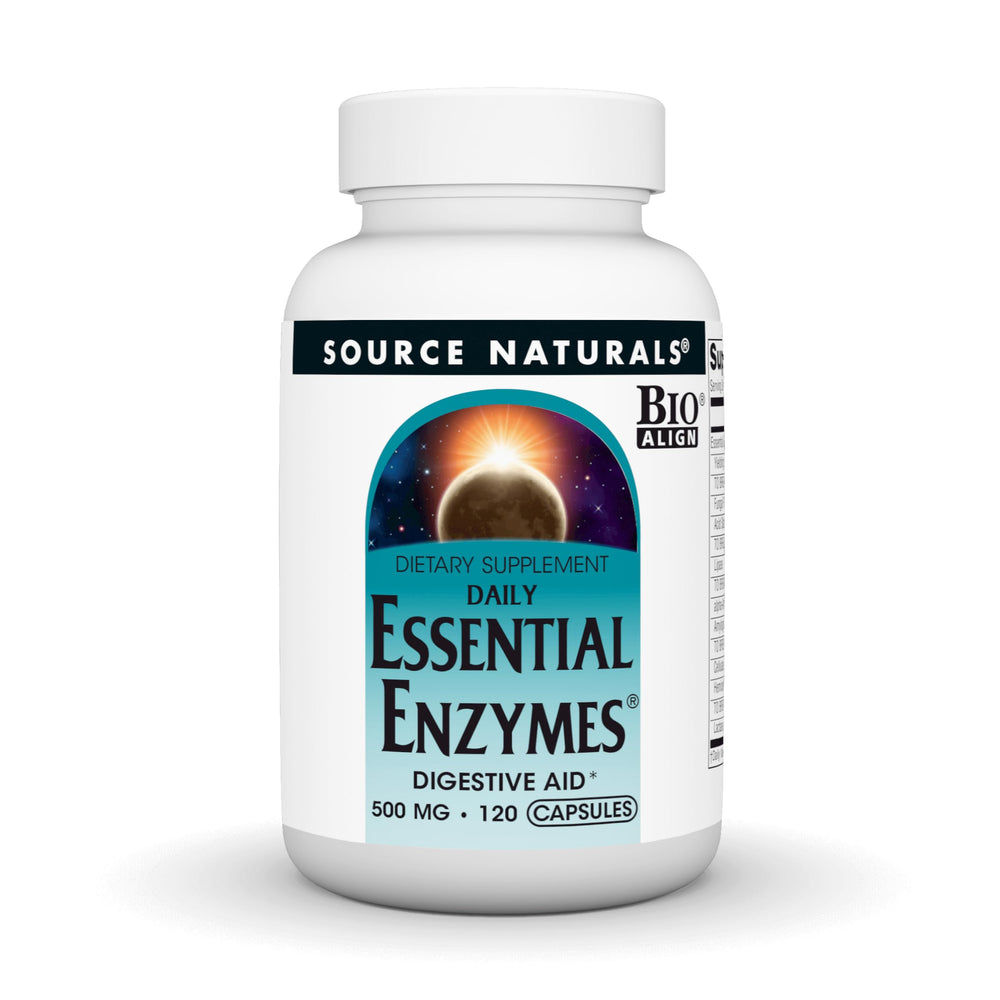 Source Naturals frente del empaque que muestra nombre y tamaño del envase, claridad informativa