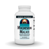 Source Naturals envase frontal mostrando 360 tabletas y beneficios de magnesio