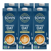 SOWN frente del envase mostrando producto y beneficio de cremosidad