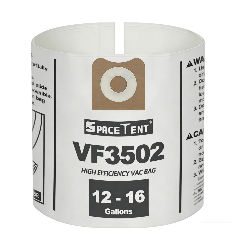 SpaceTent bolsa VF3502 frontal mostrando el paquete y compatibilidad con modelos