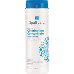 SpaGuard 2 lb pack front view showing label and benefits