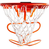 Spalding vista frontal del accesorio instalado en aro mejora repeticiones