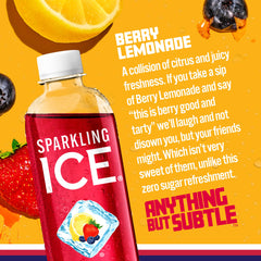 Sparkling Ice primer plano de burbujas y textura para sensación refrescante