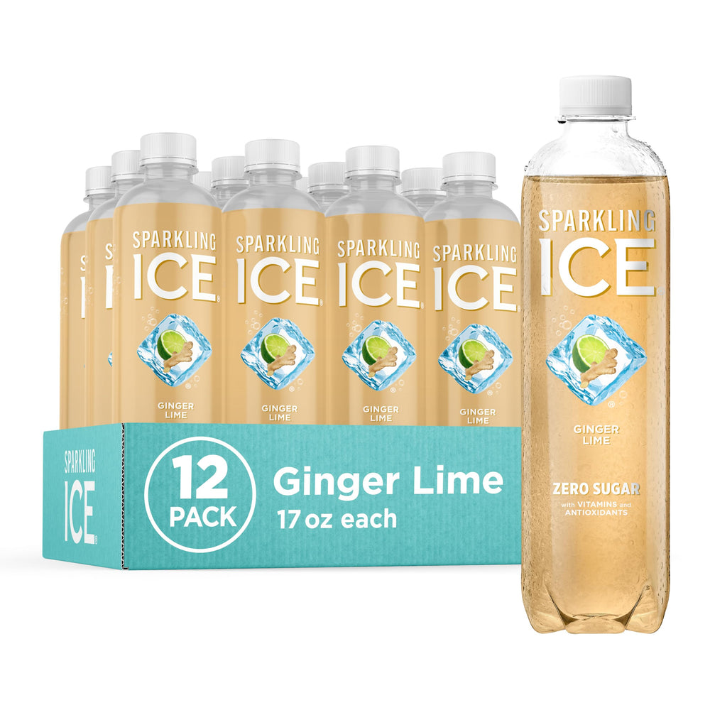 Sparkling Ice frontal pack 12 mostrando botellas y conveniencia
