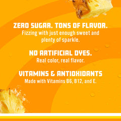 Sparkling Ice LIFESAVERS piña comparación de tamaño práctico y portátil