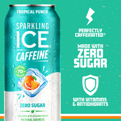 Sparkling Ice primer plano de burbujas y textura carbonatada que realza el sabor