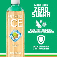 Sparkling Ice espuma y burbujas que resaltan frescura y sabor
