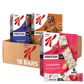 Kellogg's Special K paquete frontal mostrando las tres variedades y conveniencia