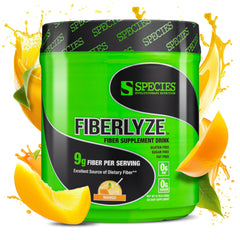 Species Nutrition empaque frontal sabor mango mostrando porciones y marca