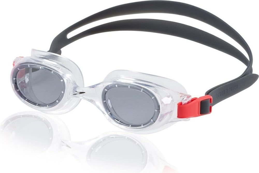 Speedo Hydrospex Classic front view showing packaging and goggles for quick selection