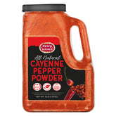 Spicy World frasco 5 lb frente mostrando envase grande y valor