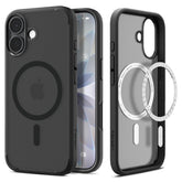 Spigen funda frontal Frost Black mostrando ajuste ceñido y protección clara