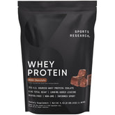 Sports Research empaque frontal mostrando 5.42 lb y beneficio de proteína alta