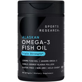 Sports Research front bottle view showing product and clear labeling benefit convenience