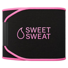 Sports Research cinturón frontal rosa con logo, soporte térmico en entrenamiento