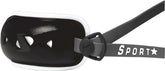 SportStar mentonera frontal XS mostrando ajuste seguro y perfil bajo