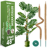 Sproot poste musgo frente mostrando soporte vertical y acabado natural