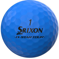 Srixon Q-Star Tour Divide primer plano de textura y cubierta para mejor tacto