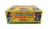 ST. ALBANS BAY SUET PLUS frontal del paquete mostrando 20 pasteles y beneficios