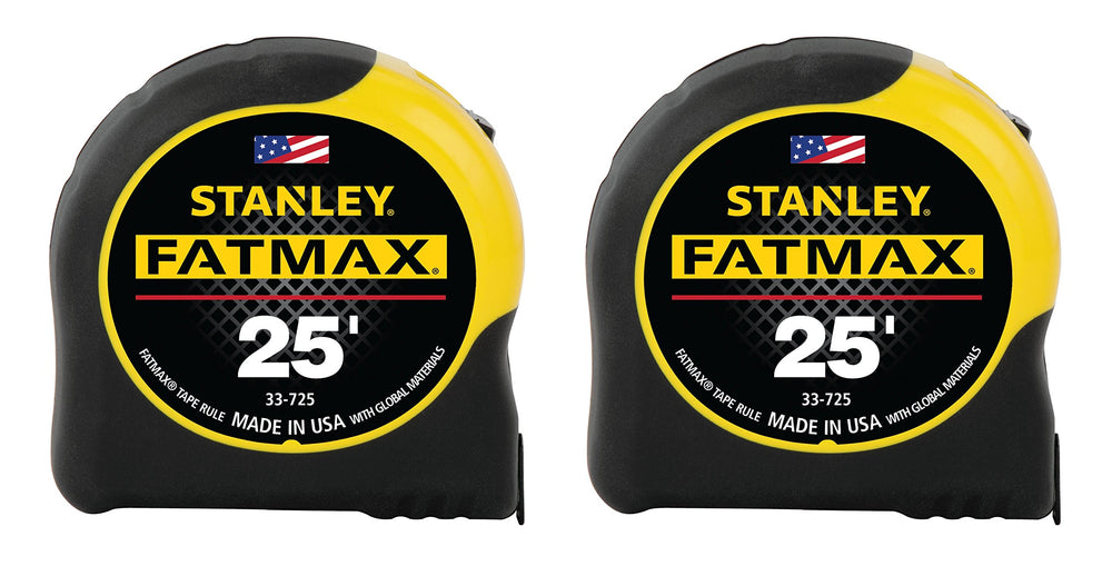 STANLEY FatMax vista frontal del paquete con carcasa resistente y agarre cómodo