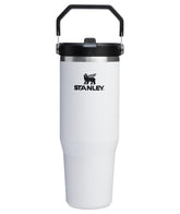 STANLEY IceFlow 2.0 vista frontal con diseño Chalk y capacidad 30 oz, práctico