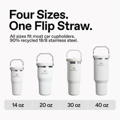 STANLEY IceFlow 2.0 textura de acero inoxidable reciclado durable
