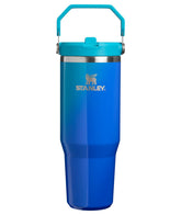 STANLEY IceFlow vista frontal mostrando diseño y color Sea Glass Aura, práctico y elegante